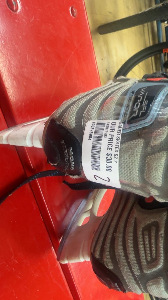 Bauer Hockey Skates Vapor XII Used Size 2