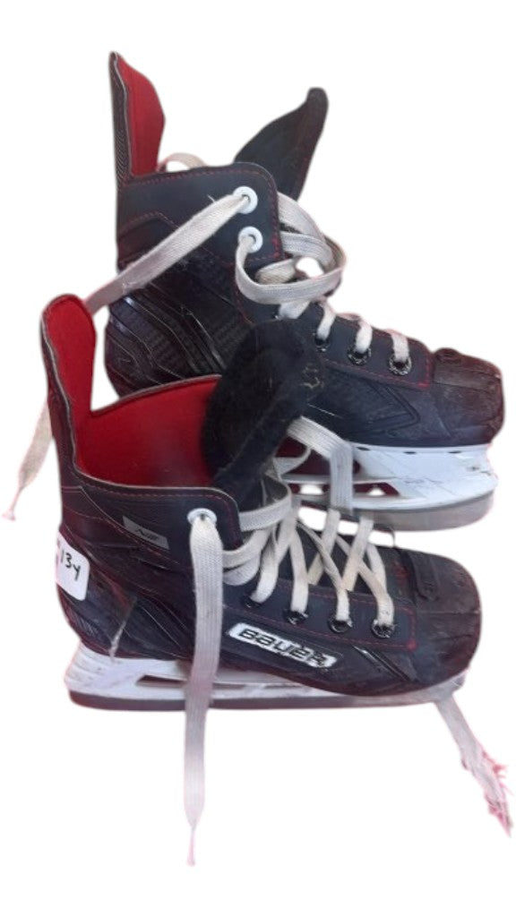 Bauer Ice Hockey Skates NS Used Size 13Y