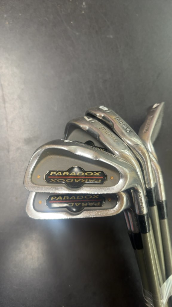 Spalding Paradox Women's Oversize Iron Set 3-9 (No 6) + PW Graphite