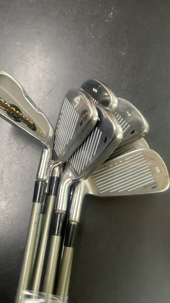 Spalding Paradox Women's Oversize Iron Set 3-9 (No 6) + PW Graphite