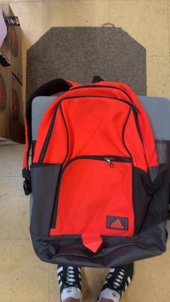 Adidas Backpack Red and Black Good Condition – NORTH SHORE SPORTS SWAP