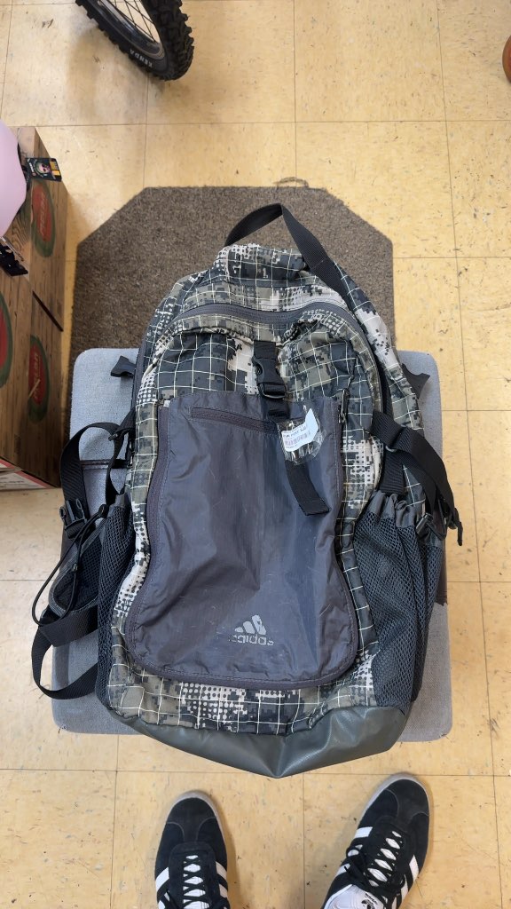 Adidas Digital Camo Backpack Used Condition