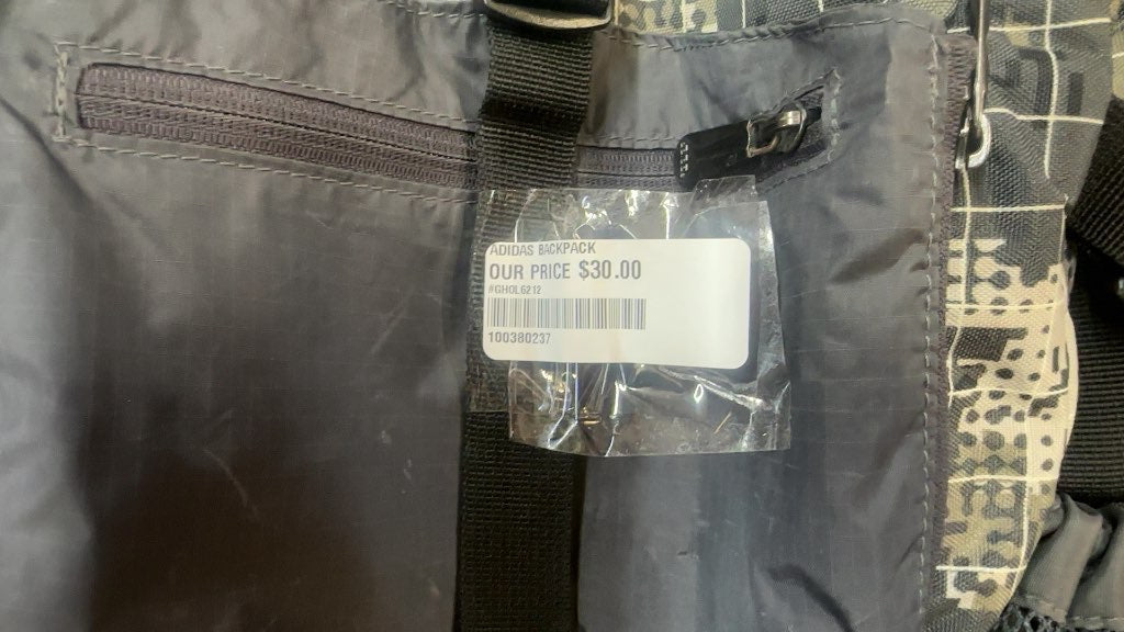 Adidas Digital Camo Backpack Used Condition