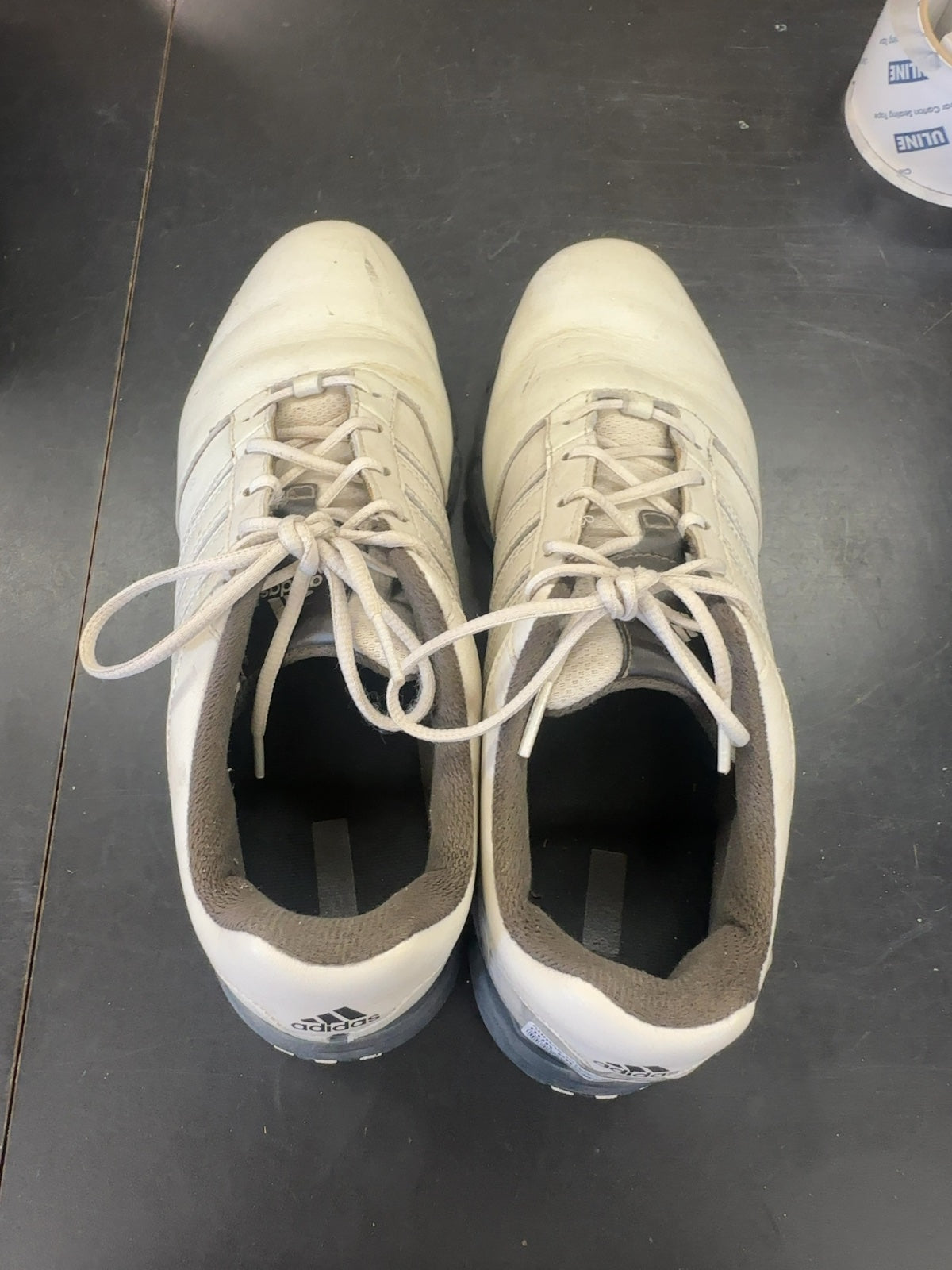 Adidas Traxion Golf Shoes - Size 9.5