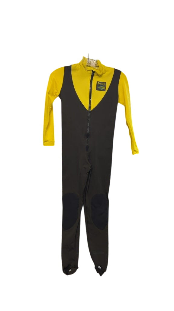 Aeroskin Full Body Dive Skin Suit Yellow/Black Good Condition Size M