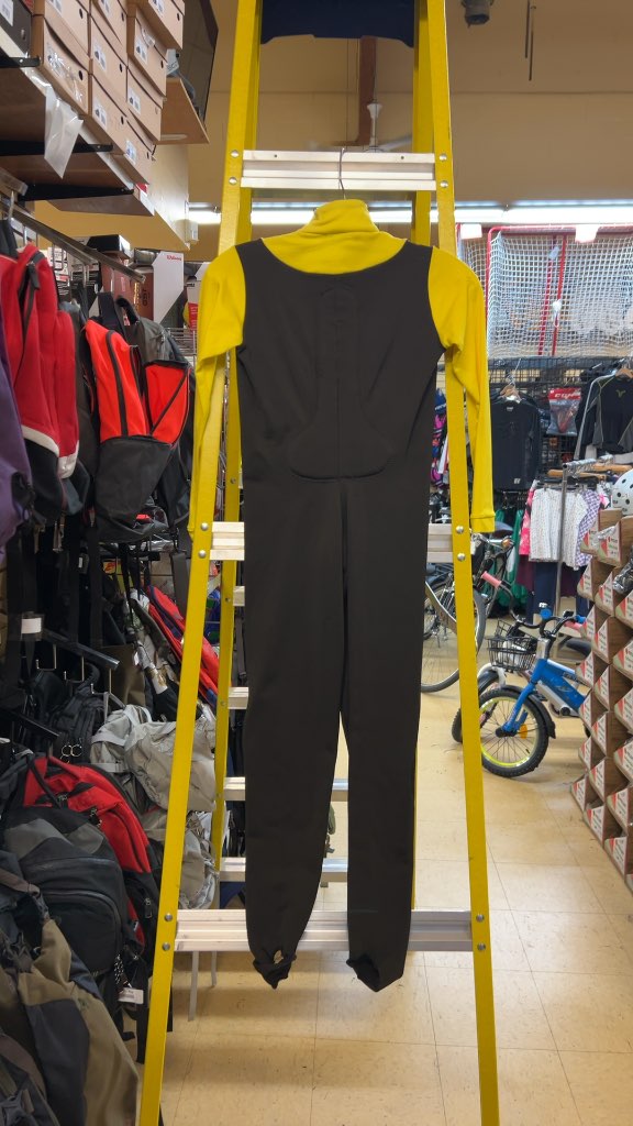 Aeroskin Full Body Dive Skin Suit Yellow/Black Good Condition Size M