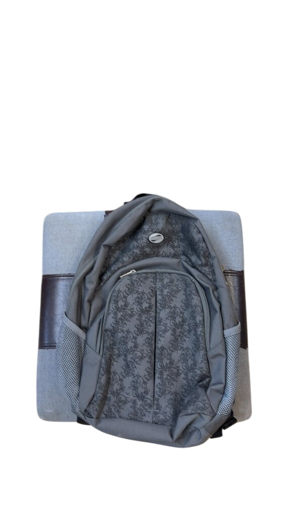 American Tourister Backpack Running Pack Grey Patterned Excellent Condition