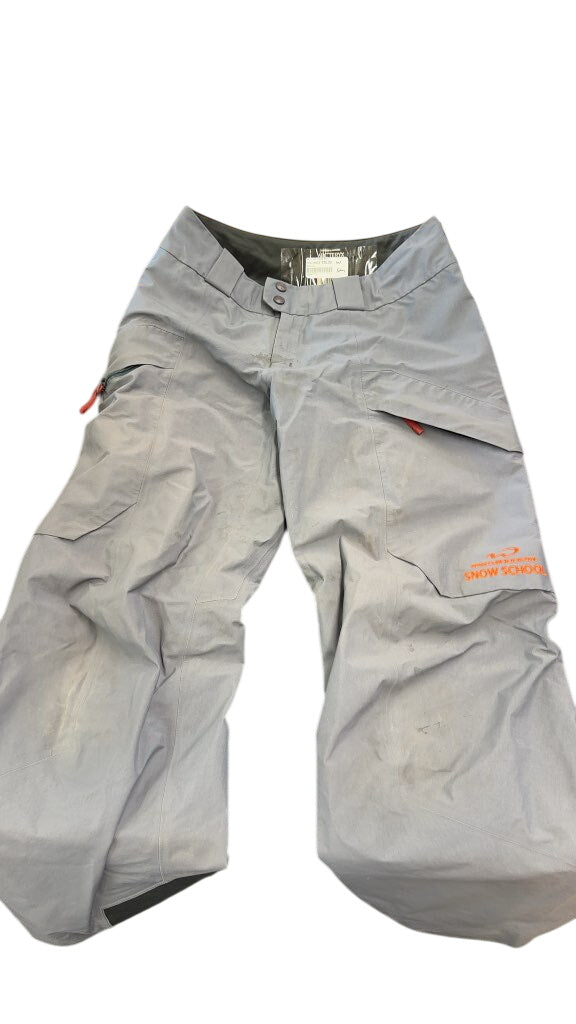 Arc'teryx Ski Pants Snow School Grey Used Small-one small hole on the backside