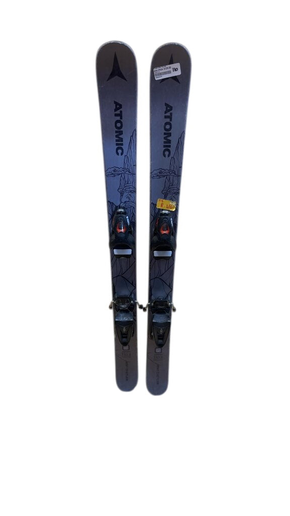 Atomic Bent Chetler Skis with Look NX7 Bindings Used 110 cm