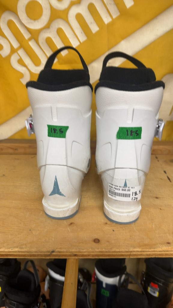 Atomic Kids Ski Boots Hawx Girl 2 Used Size 18.5