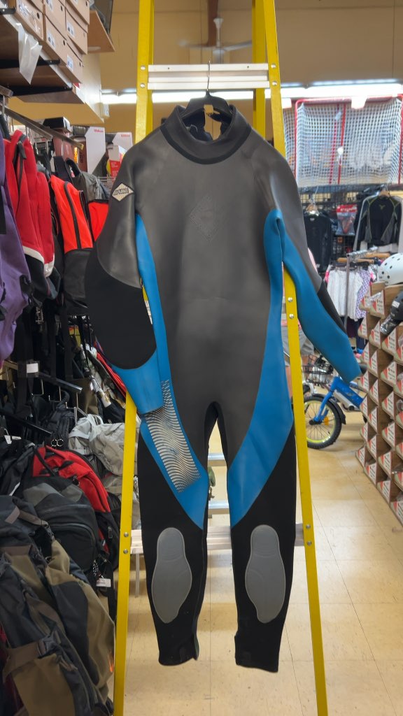 BARE Full Body Wetsuit Blue/Grey/Black Good Condition Size XL