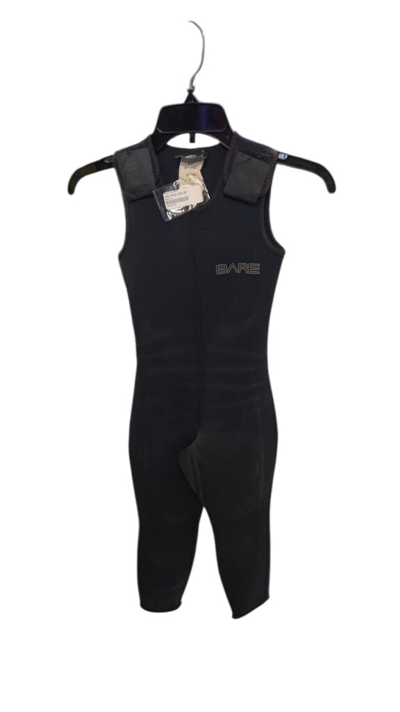 BARE Junior John Wetsuit Sleeveless Black Good Condition Size 8