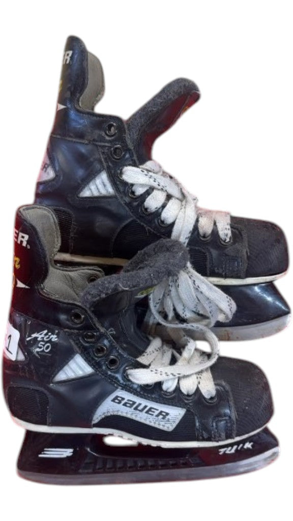 Bauer Air 50 Youth Hockey Skates Size 1 Used