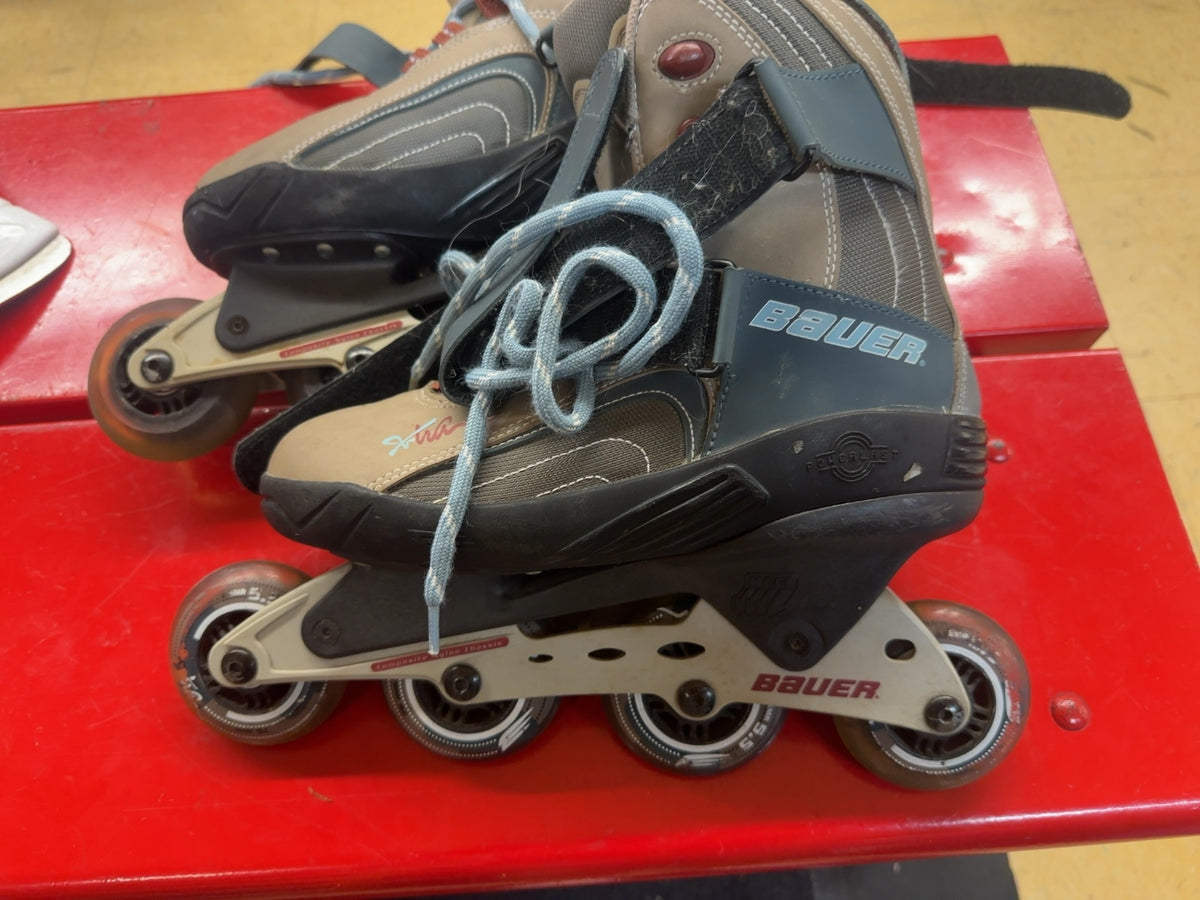 Bauer Aria Inline Skates Size 8