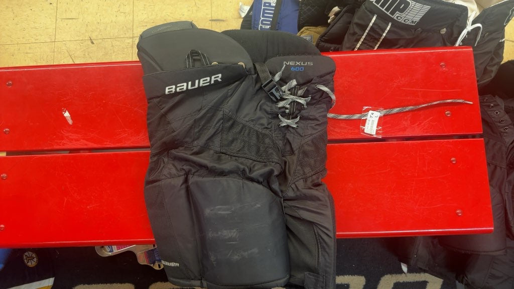 Bauer Hockey Pants Nexus 600 Junior Large Used Black