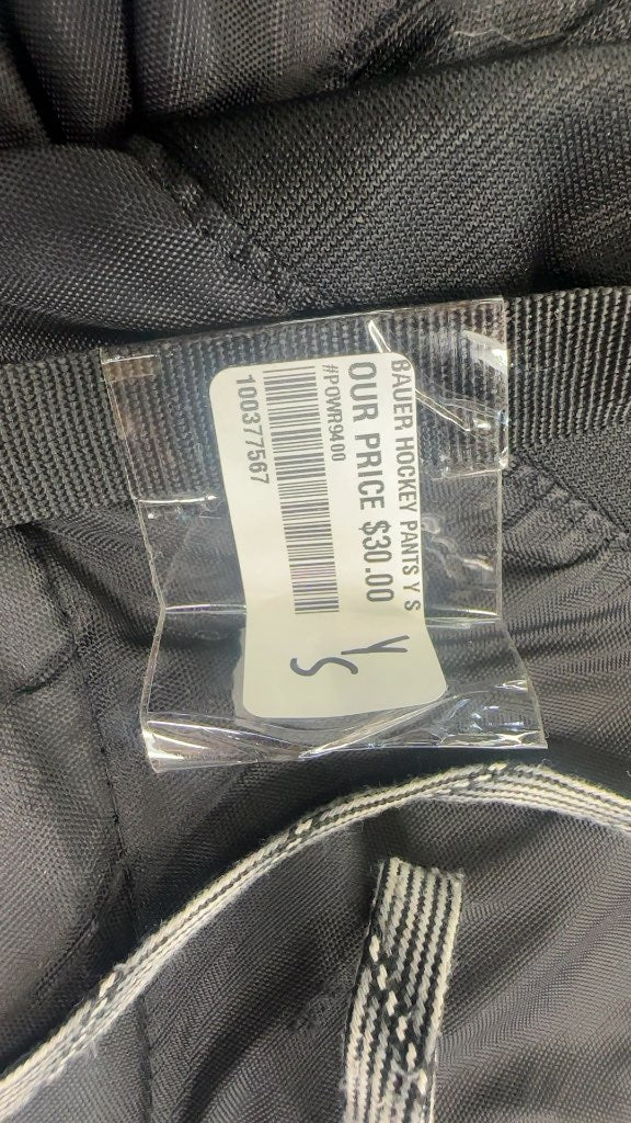 Bauer Hockey Pants Nexus Elevate Black Used Youth Small
