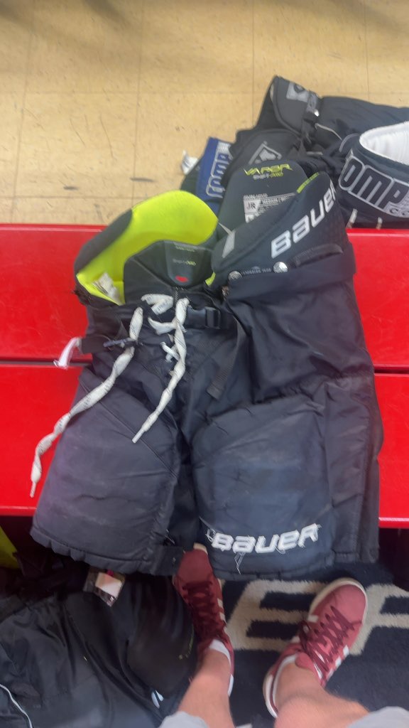 Bauer Hockey Pants Vapor Shift Pro Junior Medium Black Used