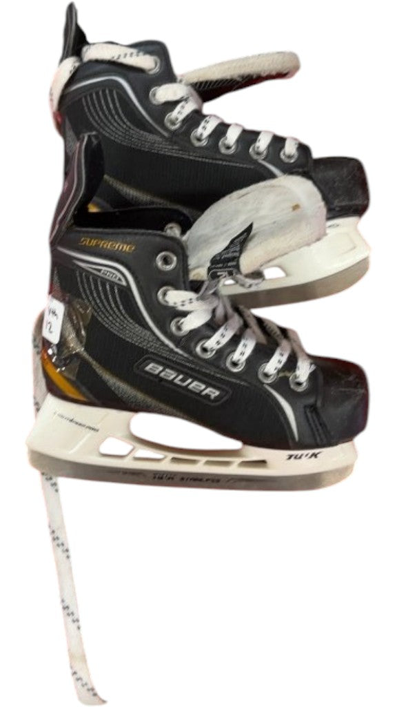 Bauer Hockey Skates Supreme Pro Youth Used Size 12