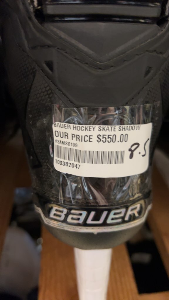 Bauer Hockey Skates Supreme Shadow Good Condition Size 8.5
