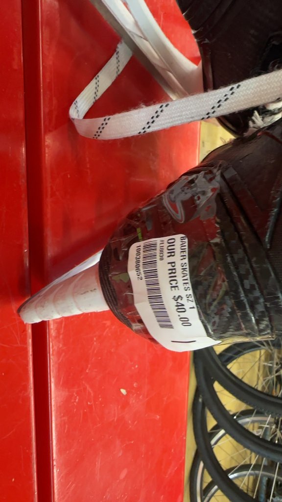 Bauer Hockey Skates X-LP Used Size 1