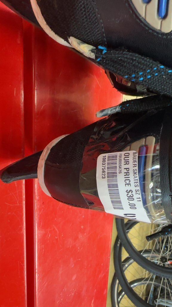 Bauer Ice Hockey Skates Youth Used Size 11