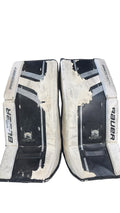 Bauer Prodigy 2.0 Youth Goalie Pads White/Black Used 24"