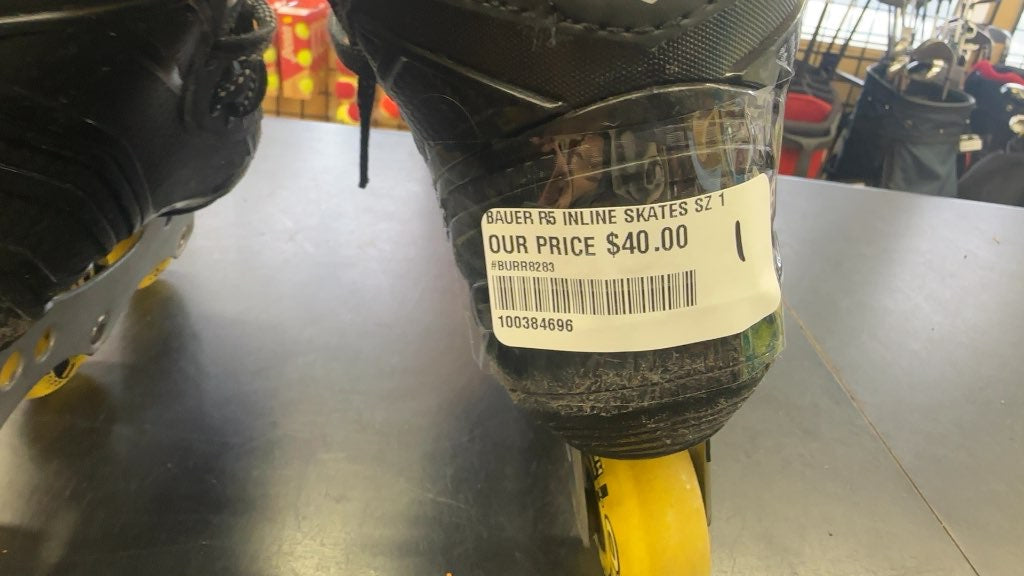 Bauer RS Inline Skates - Size 1