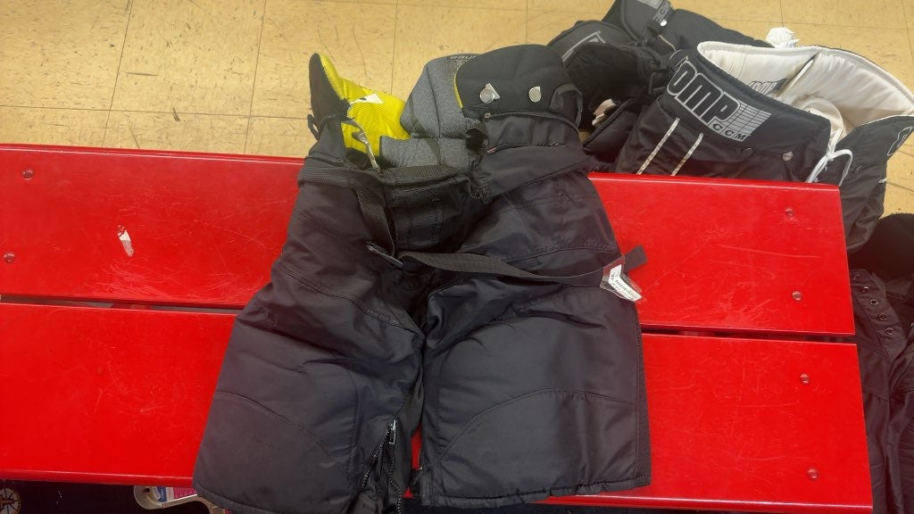 Bauer Supreme Hockey Pants Junior Large Black Used