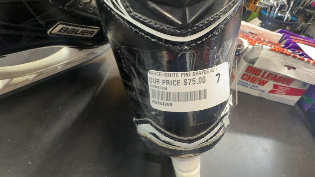 Bauer Supreme Ignite Pro Hockey Skates - Size 7-used in decent shap
