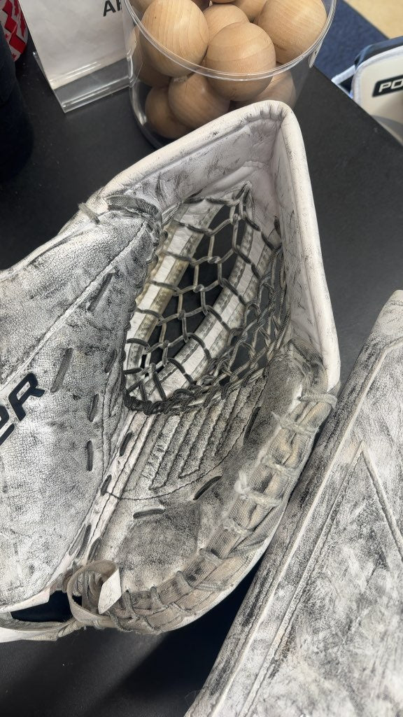 Bauer Supreme M5 Pro Goalie Catcher and Blocker Set - Intermediate