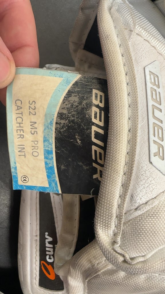Bauer Supreme M5 Pro Goalie Catcher and Blocker Set - Intermediate