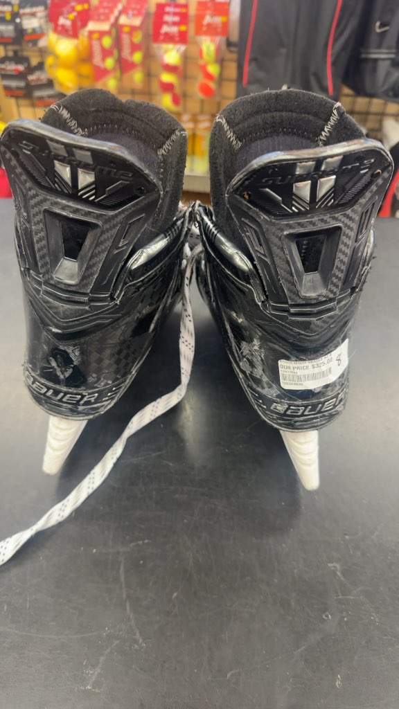 Bauer Supreme Mach Hockey Skates - Size 8 Fit 2. In good shape with some cosmetic wear boot still very stiff