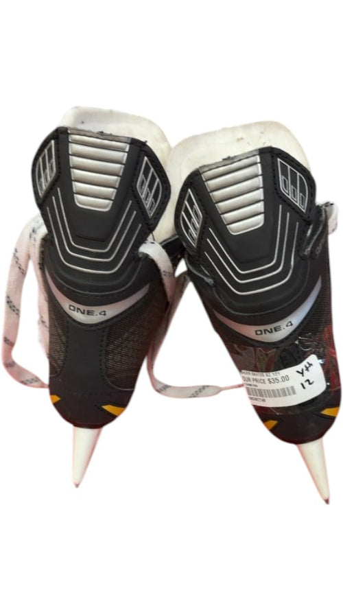 Bauer Supreme One.4 Youth Hockey Skates - Used - Size Y12