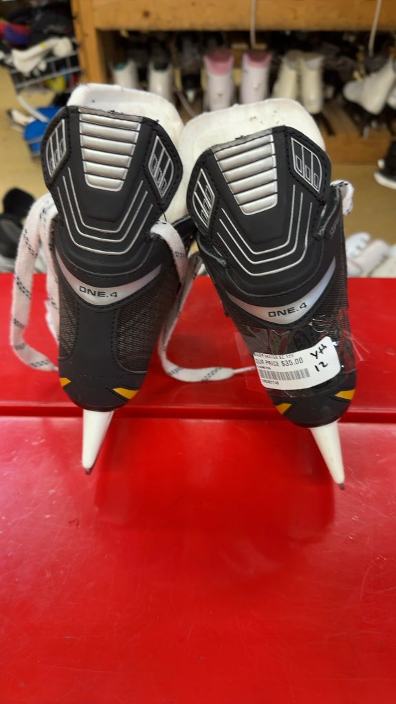 Bauer Supreme One.4 Youth Hockey Skates - Used - Size Y12