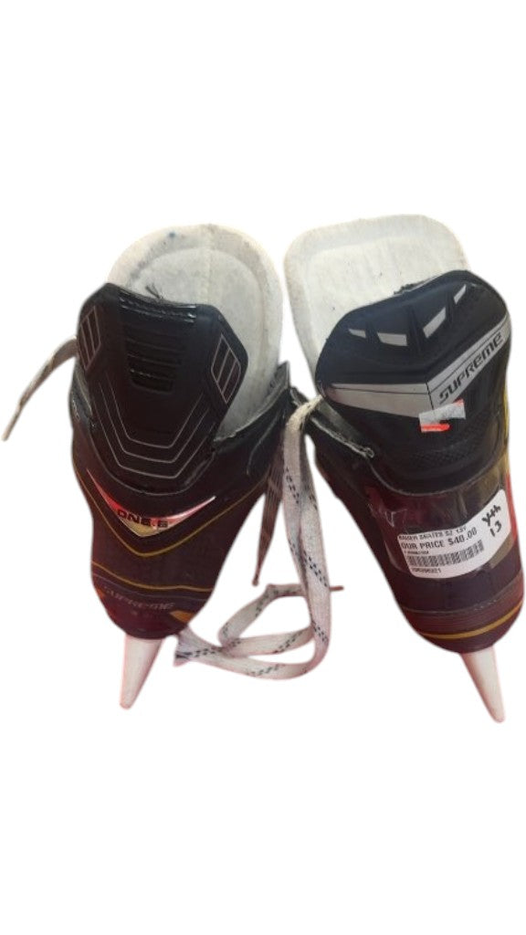 Bauer Supreme ONE.4 Youth Hockey Skates Used Size Y13