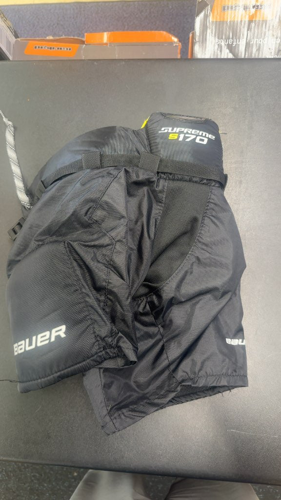 Bauer Supreme S170 Youth Hockey Pants Black Youth Small