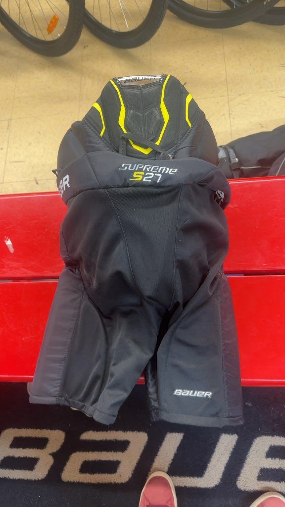 Bauer Supreme S27 Hockey Pants Junior Large Black