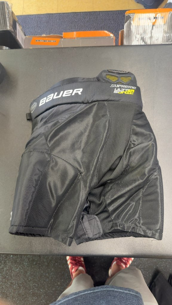 Bauer Supreme UltraSonic Hockey Pants Youth Medium Black