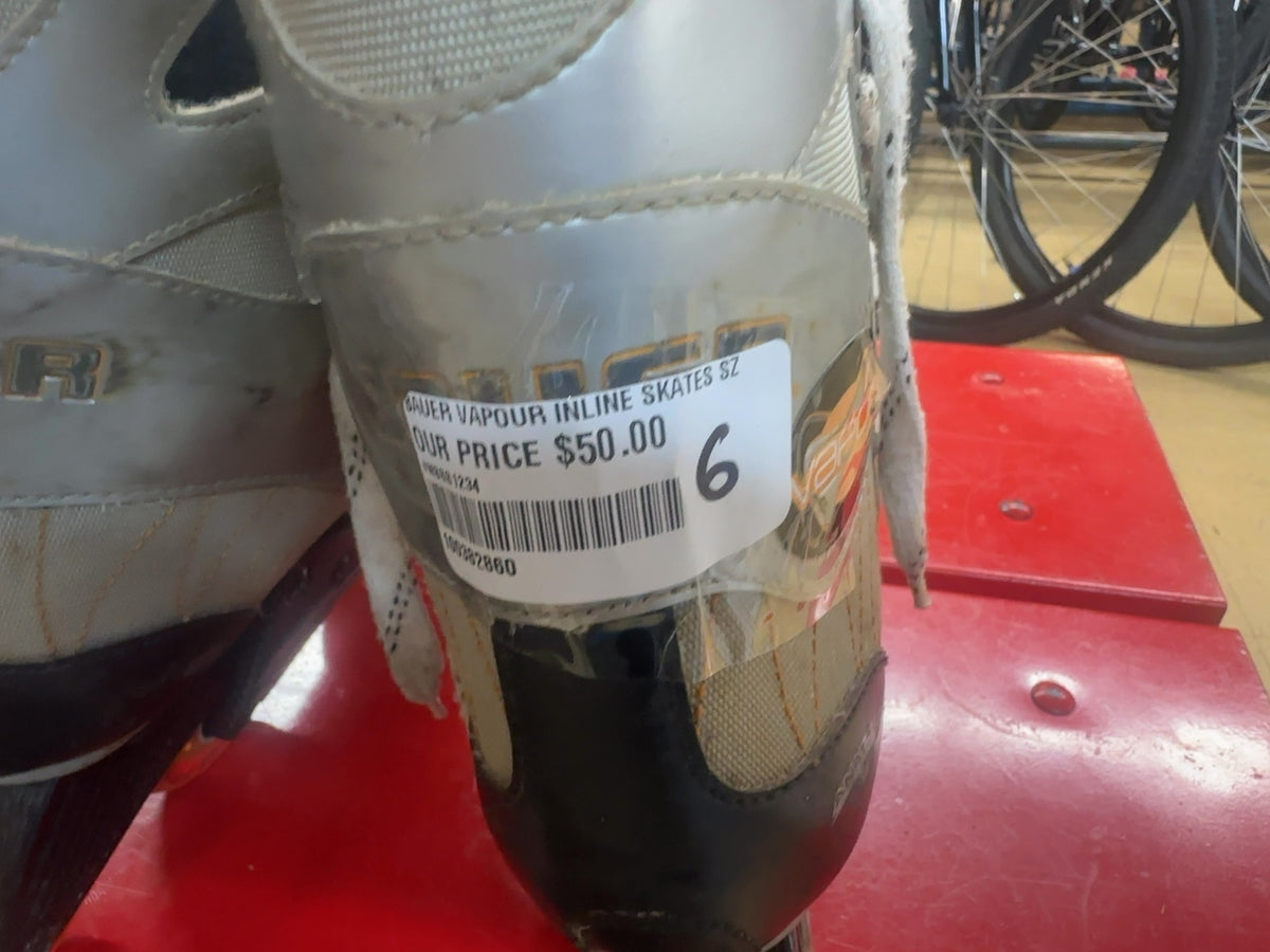 Bauer Vapor Inline Skates - Size 6