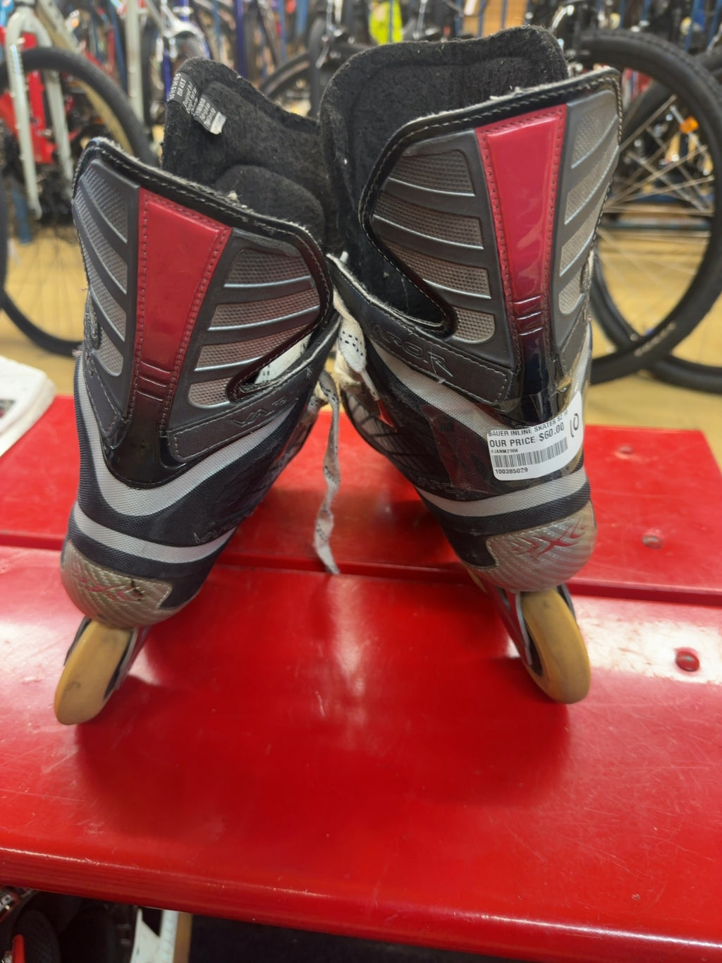 Bauer Vapor RX15 Inline Skates - Size 10