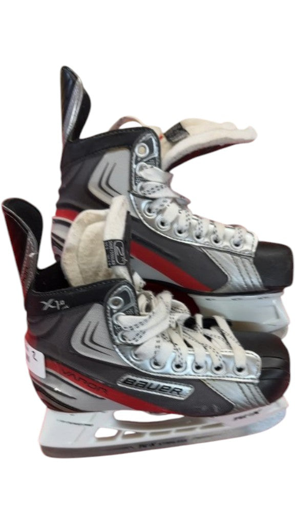 Bauer Vapor X1.0 Ice Hockey Skates Used Size 2R
