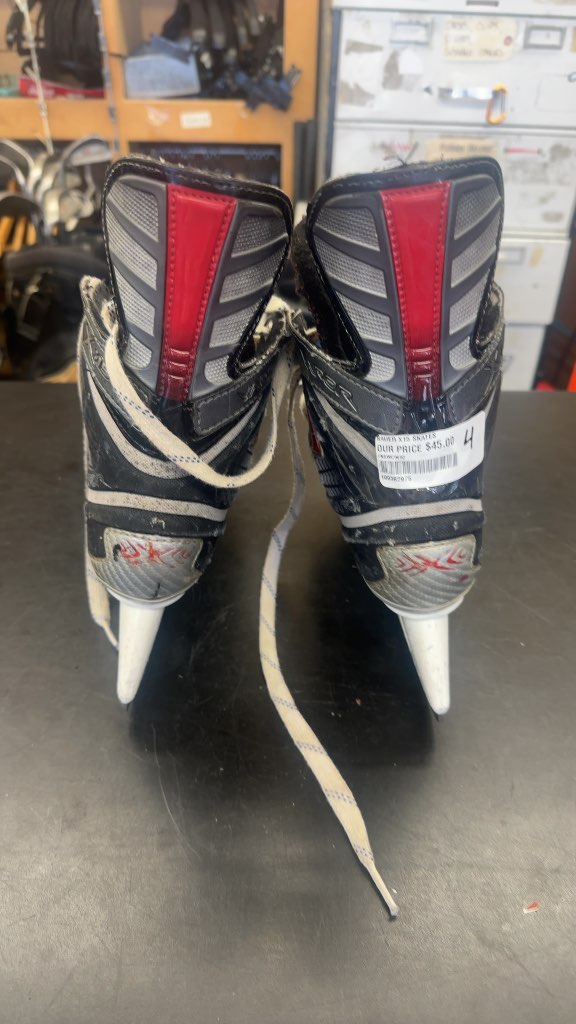 Bauer Vapor X15 Ice Hockey Skates Used Size 4
