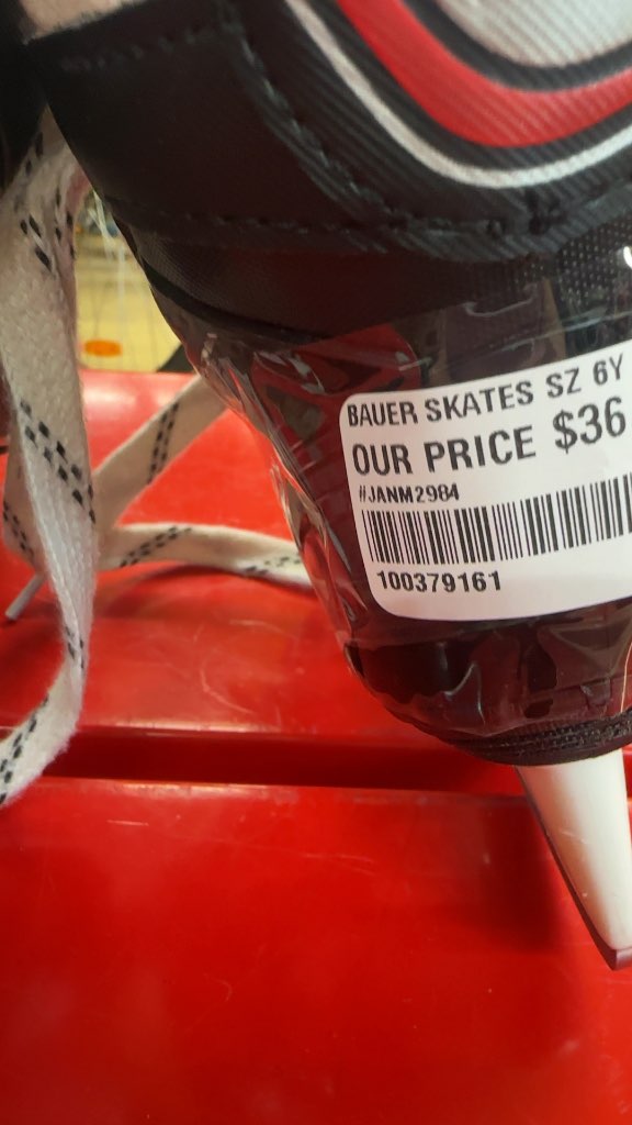 Bauer Vapor X300 Youth Hockey Skates - Size 6Y - Good Condition