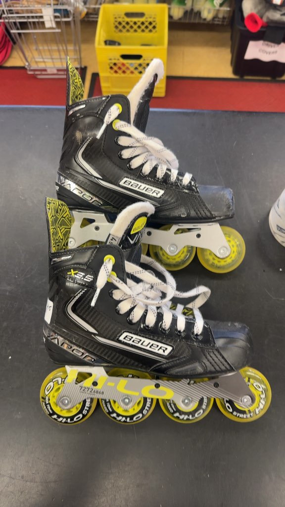Bauer Vapor X3.5 Inline Hockey Skates very Good Condition Size 4.5