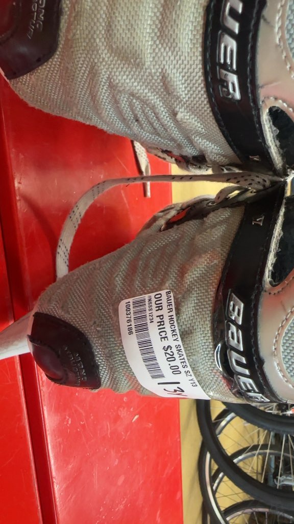 Bauer Vapor Youth Hockey Skates Used Size 13Y