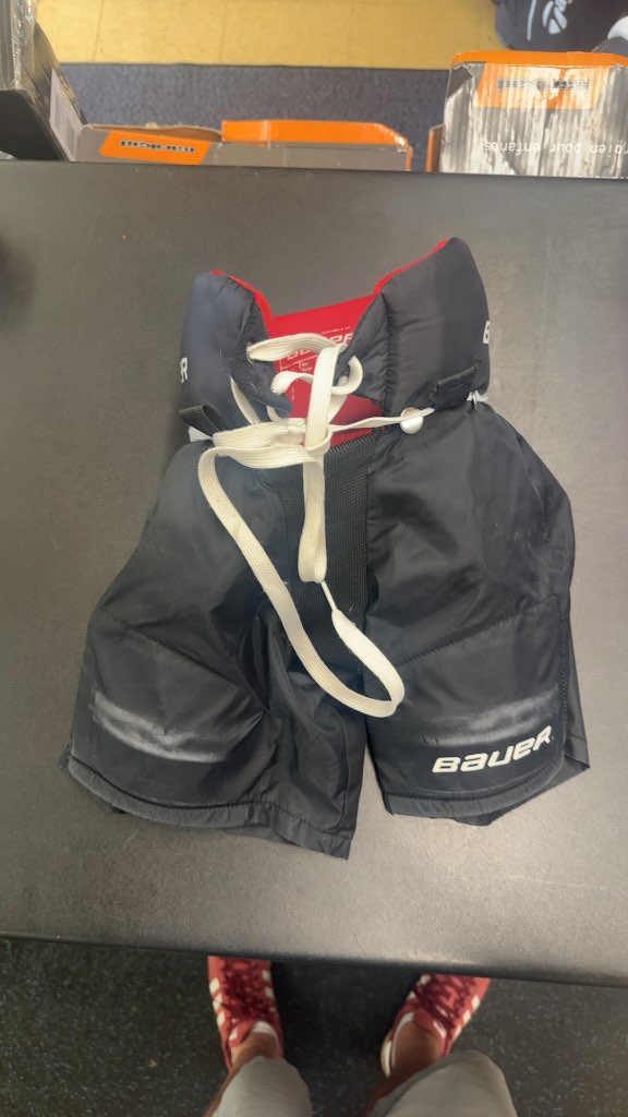 Bauer Youth Hockey Pants Black Size Small