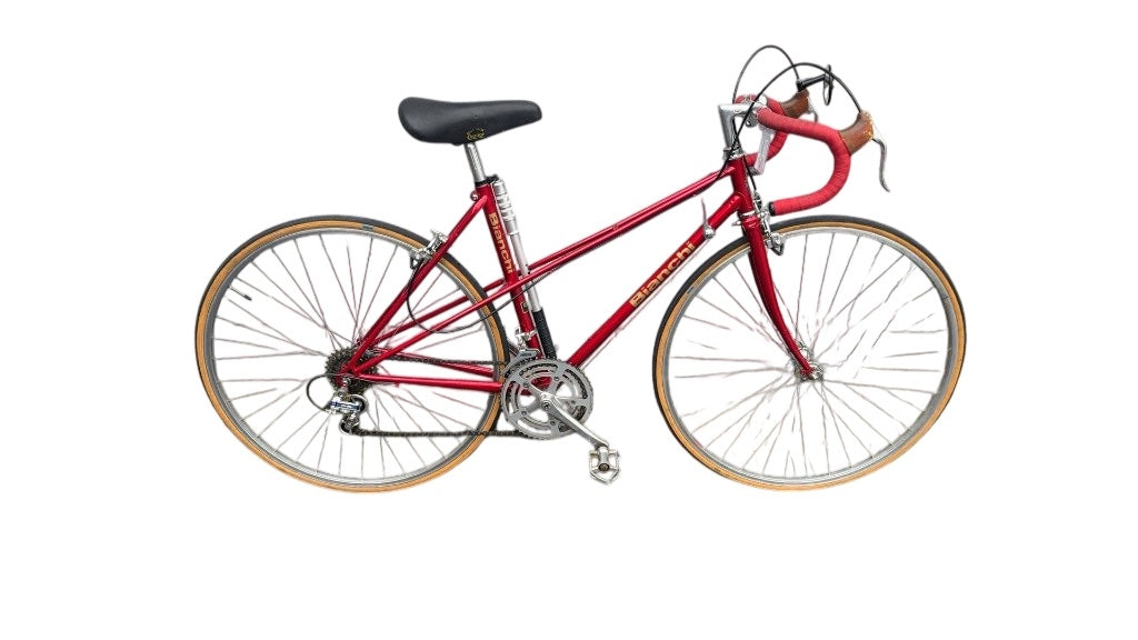Bianchi Vintage Road Bike 700C Red Used