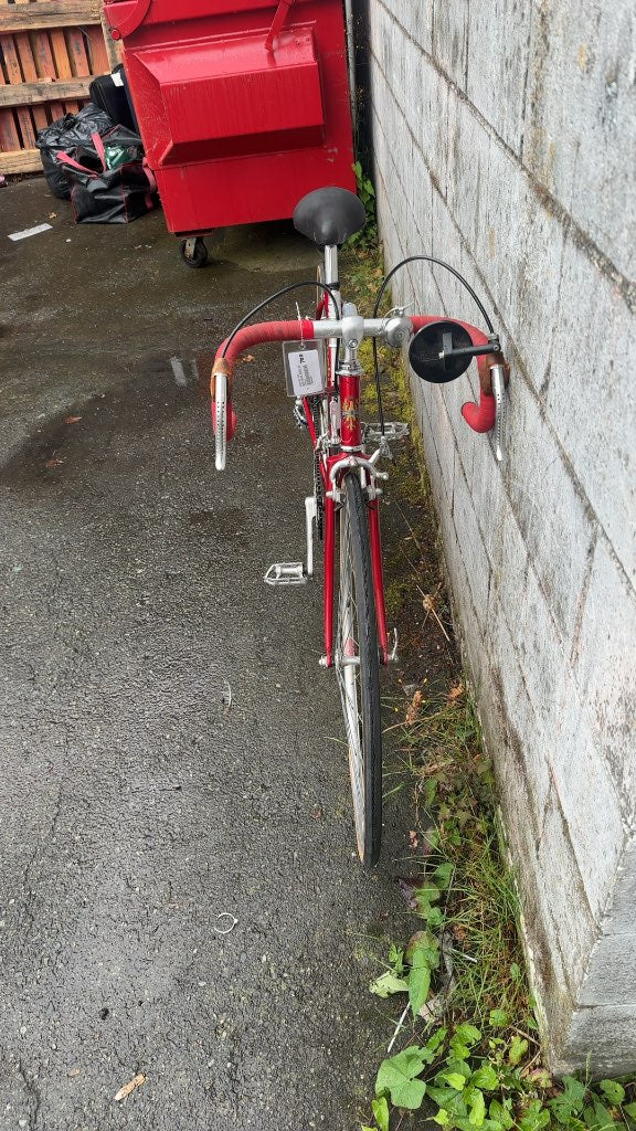 Bianchi Vintage Road Bike 700C Red Used
