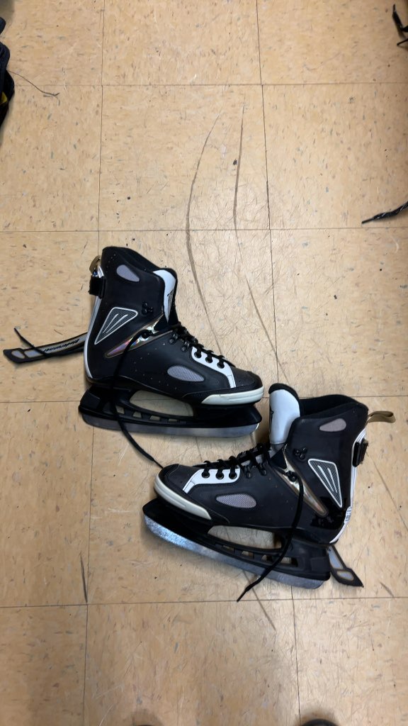 Bladerunner Ice Skates Power Driver Black/White Size 9
