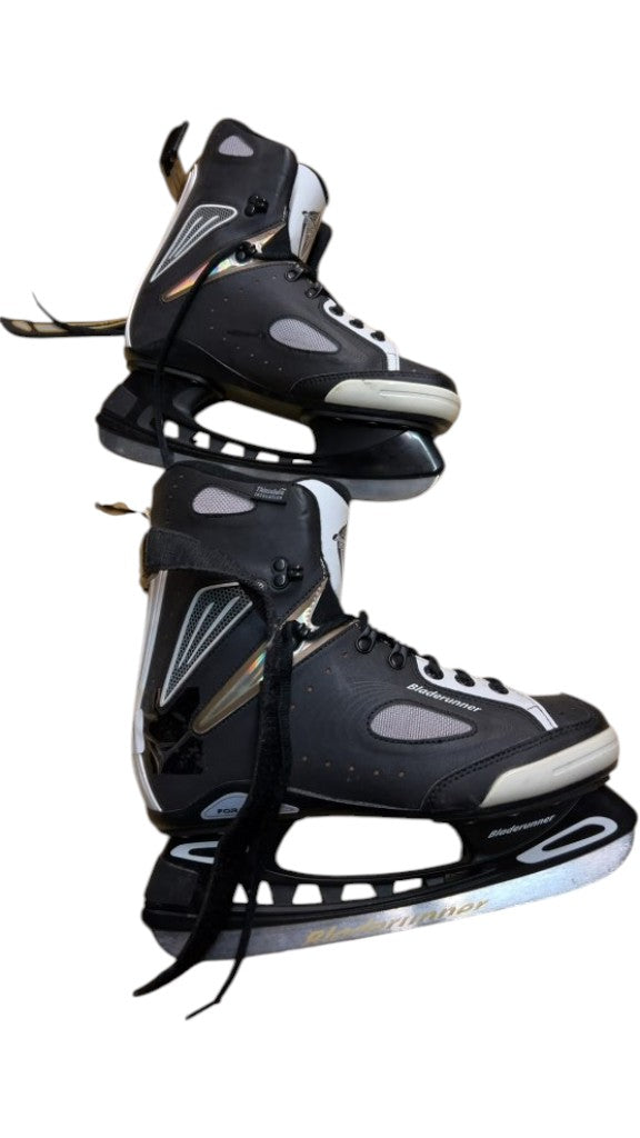 Bladerunner Ice Skates Power Driver Black/White Size 9